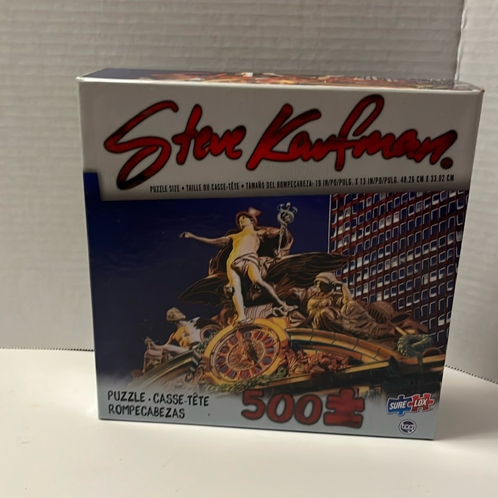 Steve Kaufman 500 Piece Puzzle Grand Central Station